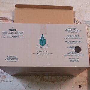 PartyLite Stoney Harbor Lighthouse Candle Holder